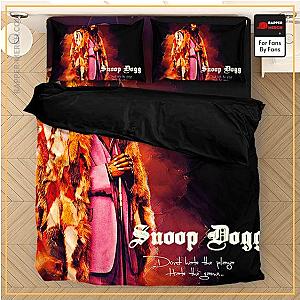 Snoop Dogg Bedding Sets - Awesome Snoop Dogg Wearing Fancy Fur Coat Bedclothes RM0310