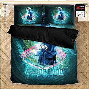 Snoop Dogg Bedding Sets - Hip Hop Rapper Bigg Snoop Dogg Gradient Blue Bedding Set RM0310