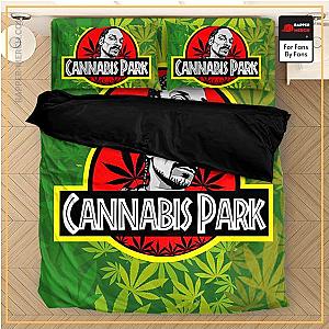 Snoop Dogg Bedding Sets - Snoop Dogg Parody Cannabis Park Weed Pattern Bedding Set RM0310