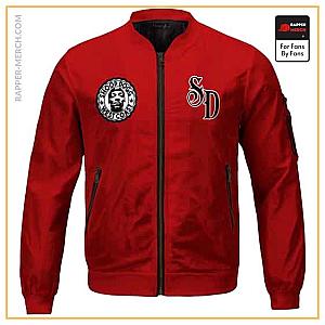 Snoop Dogg Jackets - West Coast Hip Hop Icon Snoop Dogg Red Letterman Jacket RM0310