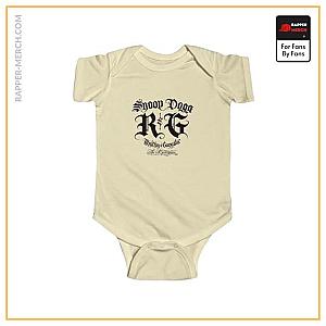 Snoop Dogg Baby Onesies - Rhythm And Gangsta Album Art Snoop Dogg Dope Baby Bodysuit RM0310