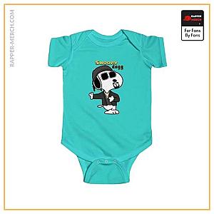 Snoop Dogg Baby Onesies - Adorable Snoopy Dogg Cartoon Parody Cute Baby Onesie RM0310