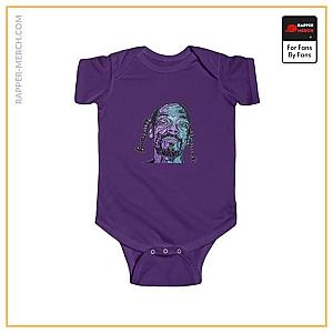 Snoop Dogg Baby Onesies - Trippy Snoop Dogg Art Purple Haze Dope Baby Bodysuit RM0310