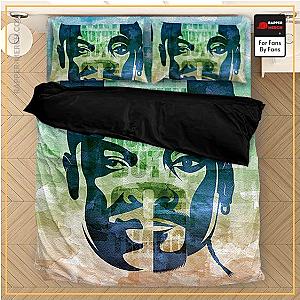 Snoop Dogg Bedding Sets - Snoop Dogg Song Lyrics Silhouette Gradient Art Bedclothes RM0310