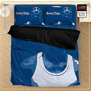 Snoop Dogg Bedding Sets - Iconic Snoop Doggy Dogg Blue Silhouette Bedding Set RM0310