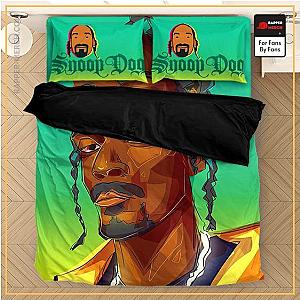 Snoop Dogg Bedding Sets - Trippy Geometric Face Portrait Snoop Dogg Bedclothes RM0310