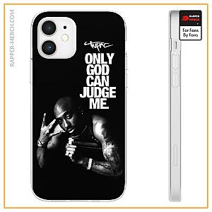 Tupac Shakur Cases - Tupac Amaru Shakur Only God Can Judge Me iPhone 12 Case RM0310