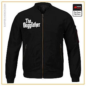 Snoop Dogg Jackets - The Doggfather Snoop Dogg Logo Minimalistic Bomber Jacket RM0310