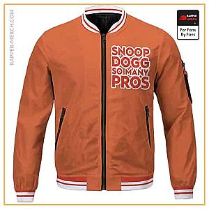 Snoop Dogg Jackets - Amazing Snoop Dogg So Many Pros Sexy Logo Bomber Jacket RM0310