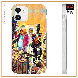 Tupac Shakur Cases - Rapper 2Pac Shakur &amp; Biggie Rest In Paradise iPhone 12 Case RM0310