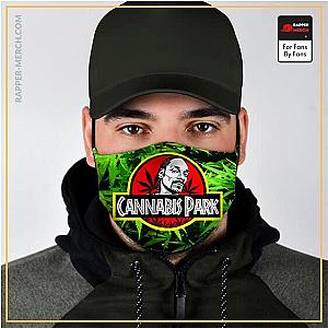 Snoop Dogg Face Masks - Cannabis Park Parody Snoop Doggy Dogg Green Face Mask RM0310