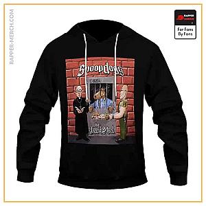 Snoop Dogg Hoodies - Snoop Doggy Dogg Tha Last Meal Album Cover Black Hoodie RM0310