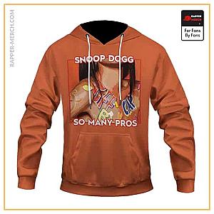 Snoop Dogg Hoodies - Snoop Dogg Song So Many Pros Logo Badass Hoodie Jacket RM0310