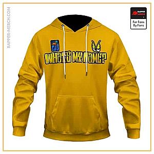 Snoop Dogg Hoodies - Snoop Dogg What’s My Name Cover Artwork Yellow Hoodie Jacket RM0310