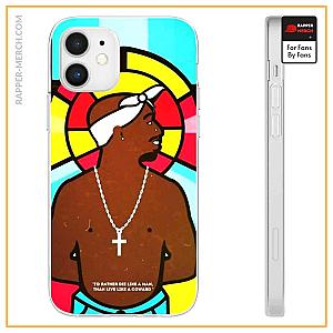 Tupac Shakur Cases - Only God Can Judge Me Tupac Album Poster Cool iPhone 12 Case RM0310