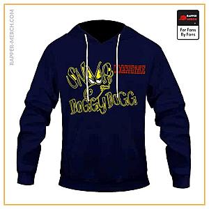 Snoop Dogg Hoodies - Snoop Dogg Doggystyle Studio Album Navy Blue Dope Hoodie RM0310