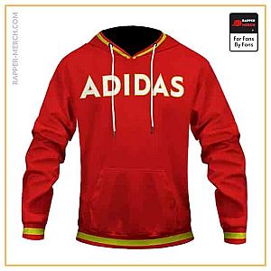 Snoop Dogg Hoodies - Snoop Dogg Scary Movie Adidas Parody Amazing Red Hoodie RM0310