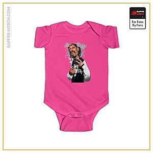 Snoop Dogg Baby Onesies - Snoop Doggy Dogg Gangs Signs Art Awesome Baby Onesie RM0310