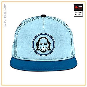 Snoop Dogg Caps - Cool Snoop Dogg Geometric Icon Blue Snapback Cap RM0310