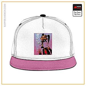 Snoop Dogg Caps - Trippy Snoop Dogg Faded Caricature Snapback Hat RM0310