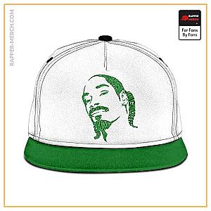 Snoop Dogg Caps - Cool Snoop Dogg Mosaic Artwork Green Snapback Cap RM0310