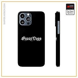 Snoop Dogg Cases - Snoop Dogg Minimalistic Logo Black iPhone 13 Fitted Case RM0310