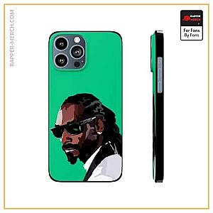 Snoop Dogg Cases - Awesome Snoop Dogg Gentleman Attire Green iPhone 13 Case RM0310