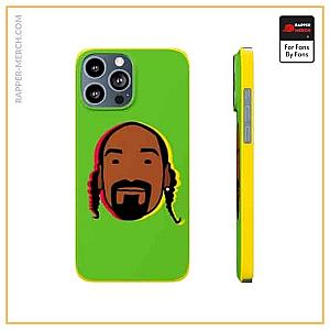 Snoop Dogg Cases - Funny Rapper Snoop Dogg Cartoon Head Artwork iPhone 13 Case RM0310