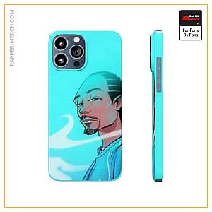 Snoop Dogg Cases - American Rapper Snoop Dogg Smoking Dope Blue iPhone 13 Case RM0310