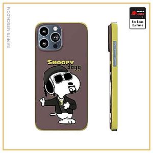 Snoop Dogg Cases - Chill Snoopy Snoop Dogg Parody Brown iPhone 13 Fitted Case RM0310