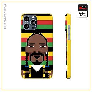 Snoop Dogg Cases - Reggae Snoop Doggy Dogg Cartoon Art Yellow iPhone 13 Case RM0310