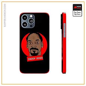 Snoop Dogg Cases - Calvin Broadus Snoop Dogg Head Logo Black iPhone 13 Case RM0310