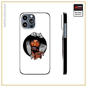 Snoop Dogg Cases - West-Coast Rapper Snoop Dogg Head Art White iPhone 13 Case RM0310