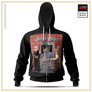 Snoop Dogg Zipped Hoodies - Snoop Dogg Tha Last Meal Album Cover Awesome Zip Up Hoodie RM0310