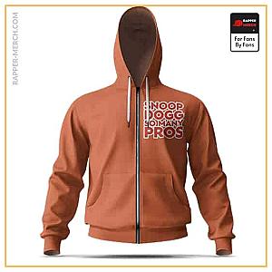 Snoop Dogg Zipped Hoodies - Epic Snoop Dogg So Many Pros Sexy Logo Zip Up Hoodie RM0310