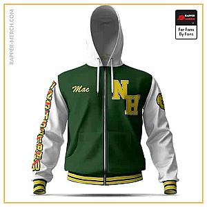 Snoop Dogg Zipped Hoodies - Stylish Snoop Dogg N. Hale High Dog Logo Zip Up Hoodie RM0310