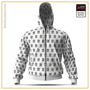 Snoop Dogg Zipped Hoodies - Higher And Higher Snoop Dogg Trippy Art Zip Up Hoodie Jacket RM0310