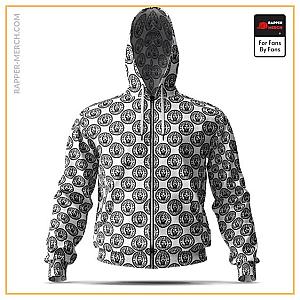 Snoop Dogg Zipped Hoodies - West Coast Snoop Dogg Seal Pattern Dope Zip Up Hoodie RM0310