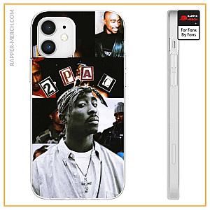 Tupac Shakur Cases - West-Coast Rapper 2Pac Makaveli Photo Art Cool iPhone 12 Case RM0310