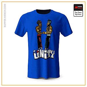 Snoop Dogg T-shirts - Unity Bloods Crips Gang Design Snoop Dogg T-Shirt RM0310