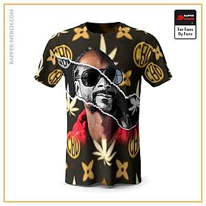 Snoop Dogg T-shirts - Snoop Dogg Cannabidiol LV Parody Dope T-Shirt RM0310