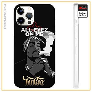 Tupac Shakur Cases - All Eyez On Me Tupac Shakur Album Cover Awesome iPhone 12 Case RM0310