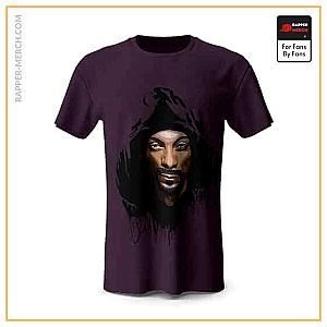 Snoop Dogg T-shirts - Graffiti Snoop Dogg Drip Art Purple T-Shirt RM0310