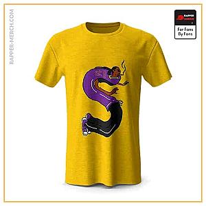 Snoop Dogg T-shirts - Slenderman Cartoon Snoop Dogg Yellow Shirt RM0310