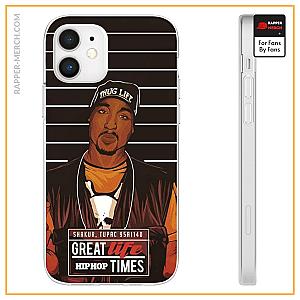 Tupac Shakur Cases - Dope Thug Life Great Life Tupac Amaru Shakur iPhone 12 Case RM0310