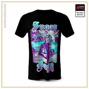 Snoop Dogg T-shirts - Lowrider Snoop Dogg Blue Violet Chrome Shirt RM0310