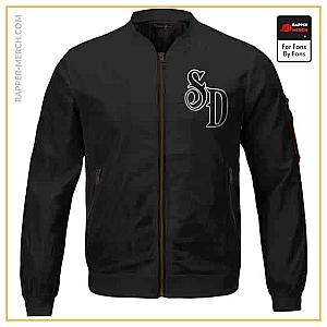 Snoop Dogg Jackets - Classic Snoop Doggy Dogg Icon And Silhouette Bomber Jacket RM0310