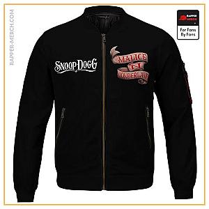 Snoop Dogg Jackets - Dope Snoop Dogg Malice In Wonderland Black Bomber Jacket RM0310