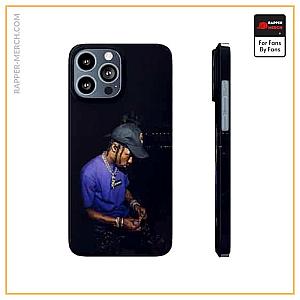 Travis Scott Cases - American Rapper Jacques Travis Scott Portrait iPhone 13 Case RM0410