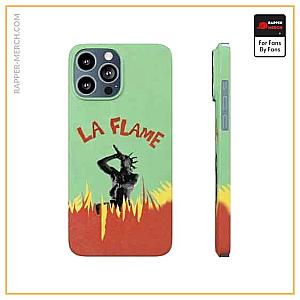 Travis Scott Cases - La Flame Travis Scott Performing 2D Fire Art iPhone 13 Case RM0410